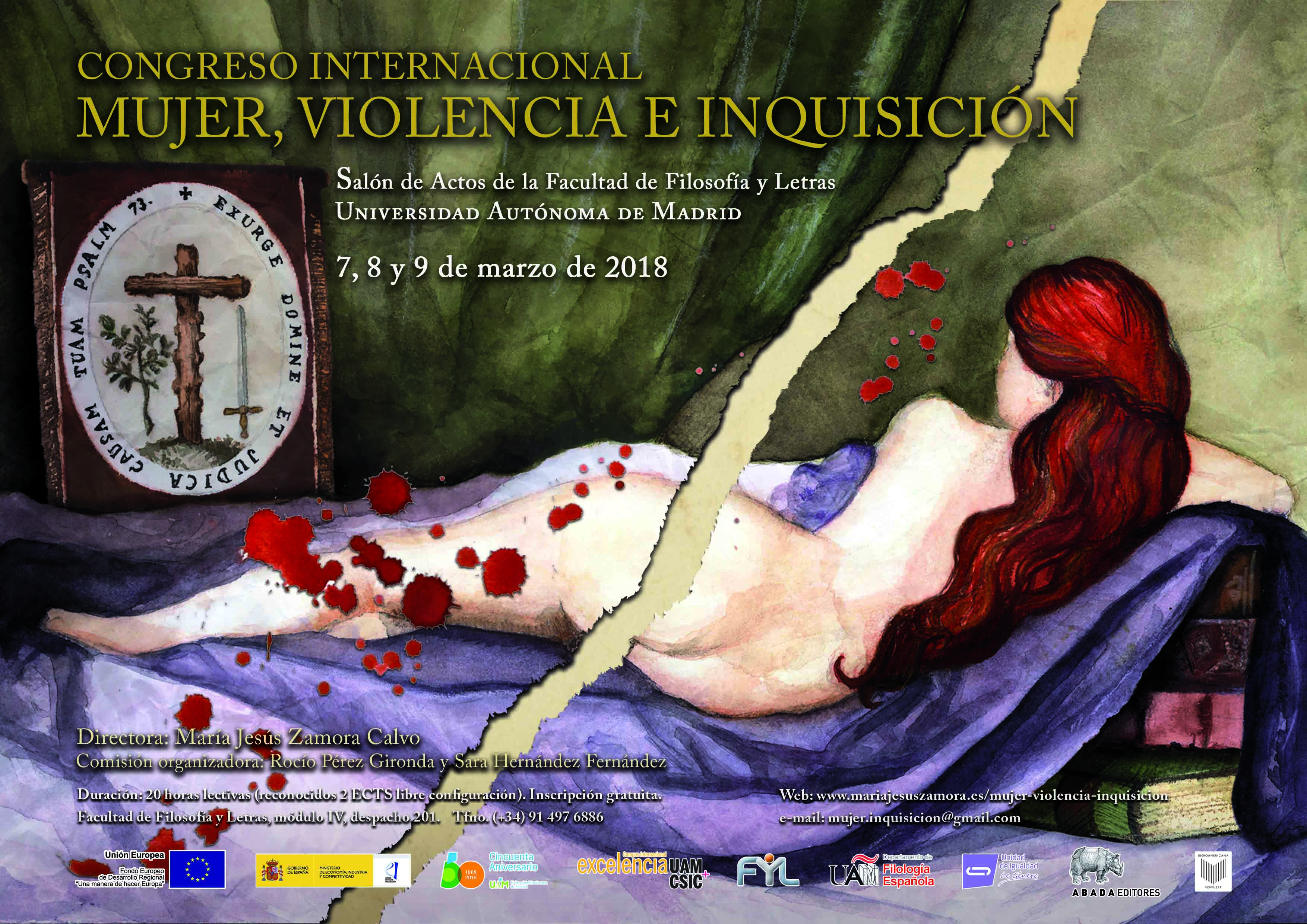 Cartel Congreso Mujer Violencia Inquisición